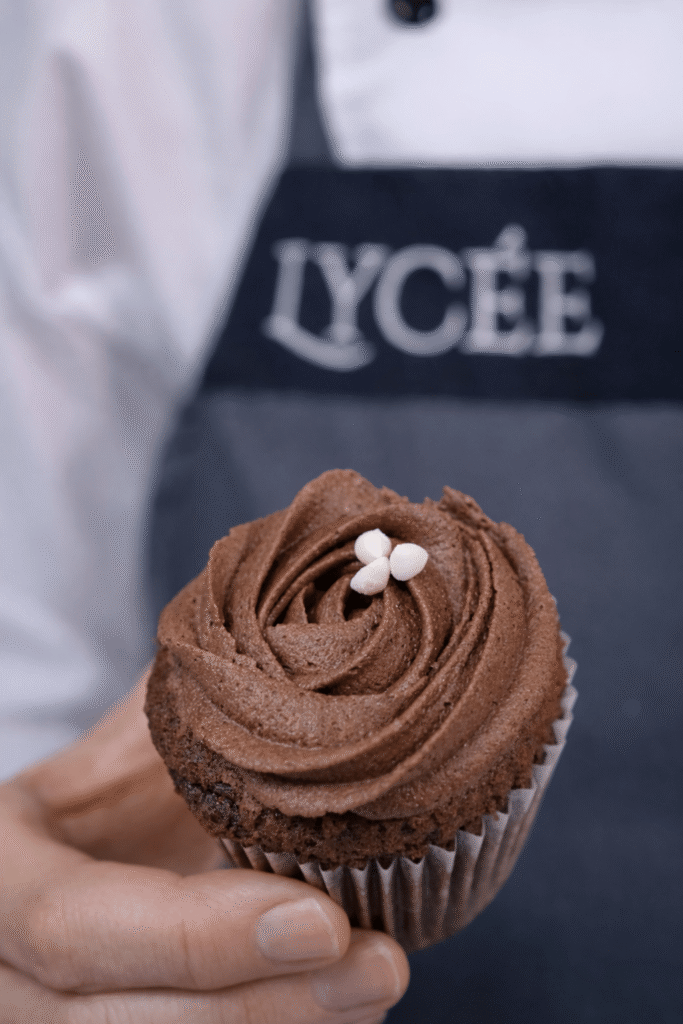 Cupcake de chocolate