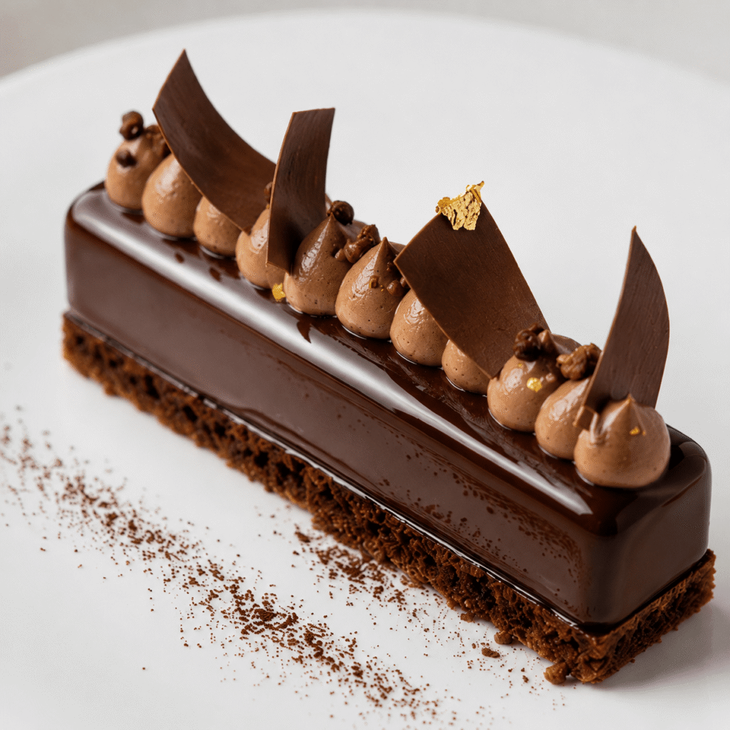 Entremet de chocolate