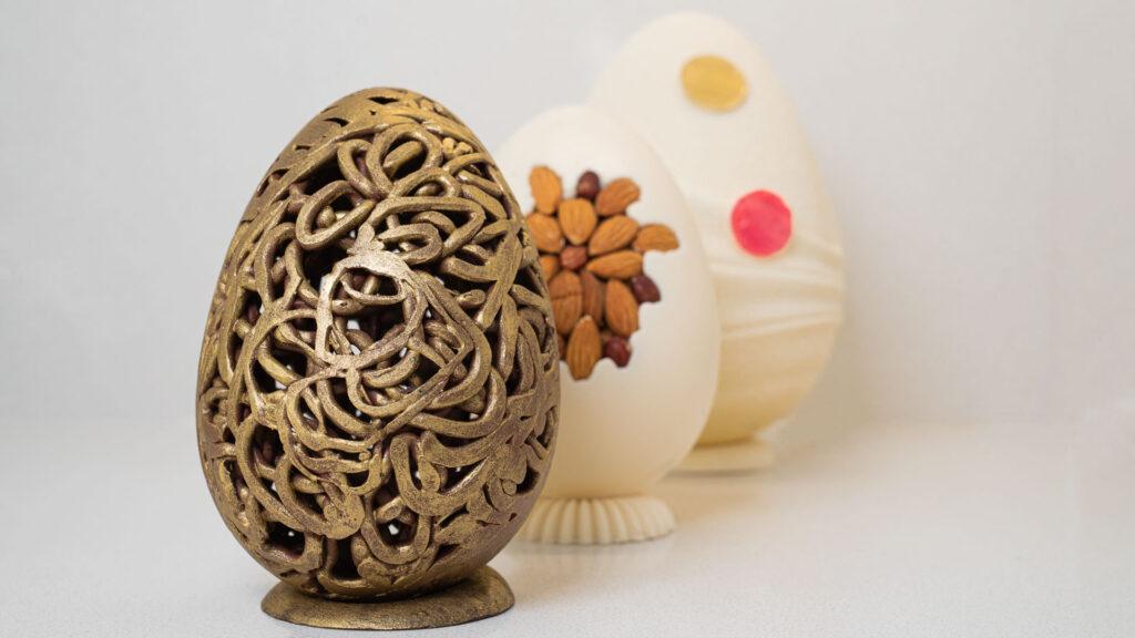 Huevo de Pascua de chocolate